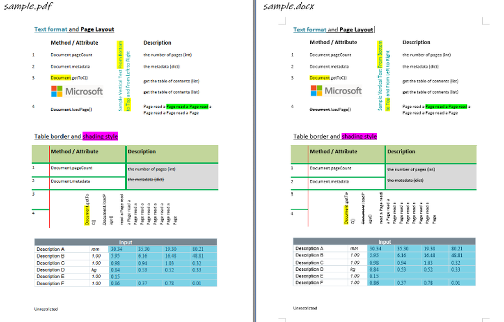 pdf2docx Screenshot 1