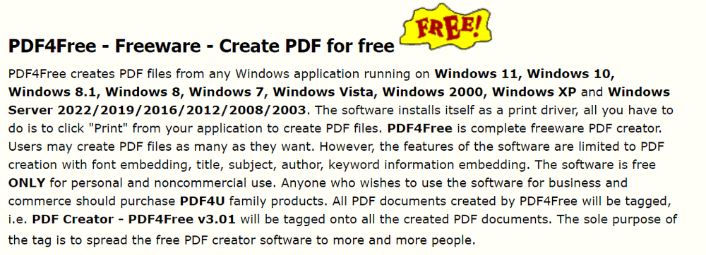 PDF4Free Screenshot 1