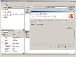 Move document to catalog file tree and add ref  to catalog