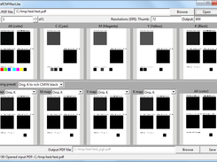 PdfCMYKerLite GUI on Windows 7