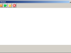 Standard window opens when you start.