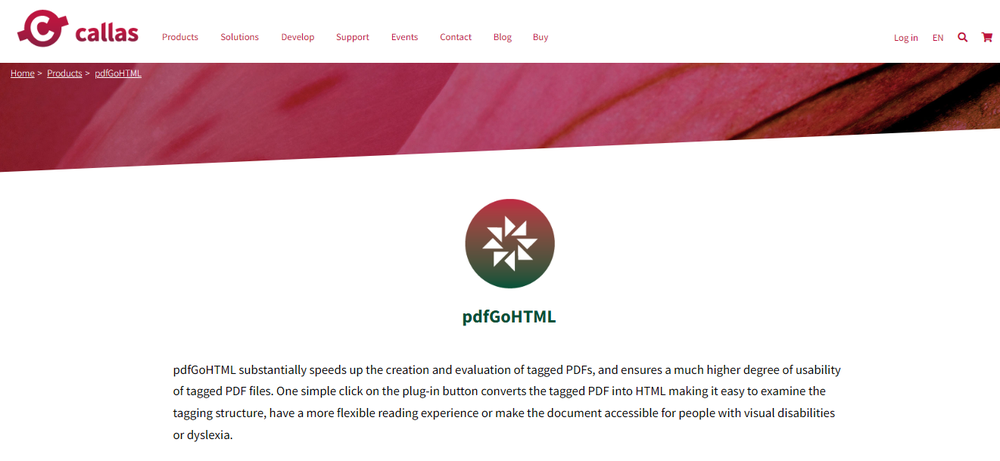 pdfGoHTML Screenshot 1