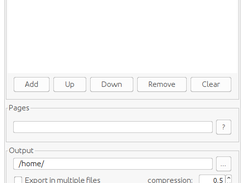 Main user interface window