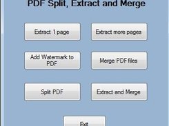 PDF Split, Extract and Merge Screenshot 4