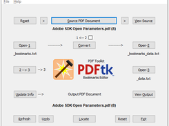 PDFtk Bookmarks Editor GUI - "Full" Mode