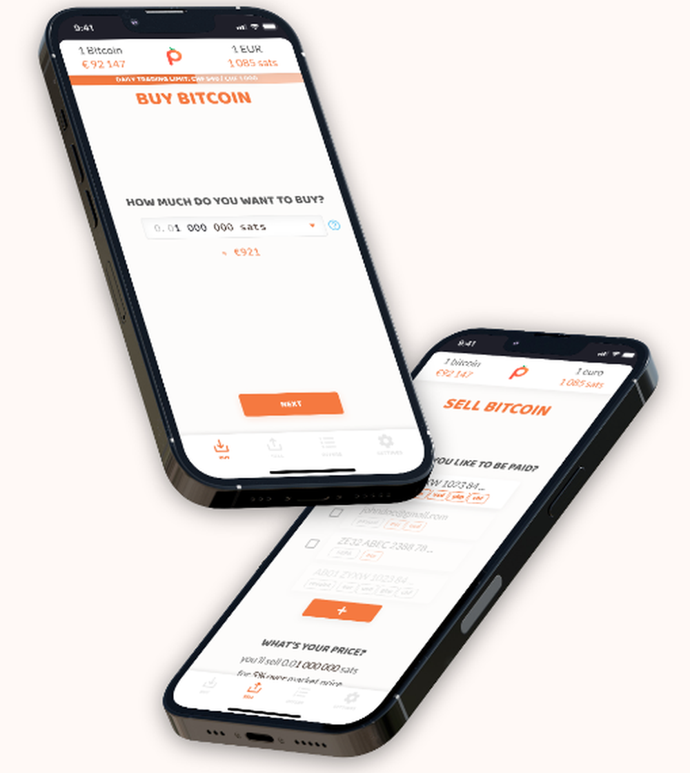 Peach Bitcoin Screenshot 1
