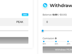 PEAKDEFI Launchpad Screenshot 1