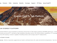 PeakPTT Everest Screenshot 1