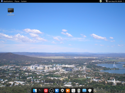 Pearl Linux MATE 6.0 (Artful) Alpha Screenshot 1