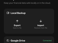 Backup and restore 