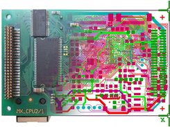 PiKRON's PiMX1 CPU core board and Peter's PEDA design