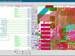 PEDA  - combined schematic and PCB design view