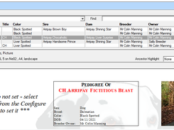 Pedigree Assistant Screenshot 1