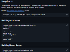 Peer Calls Screenshot 1