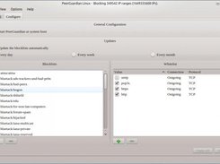 PeerGuardian Linux 2.2.1 - Configure View