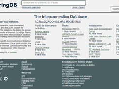 PeeringDB Screenshot 1