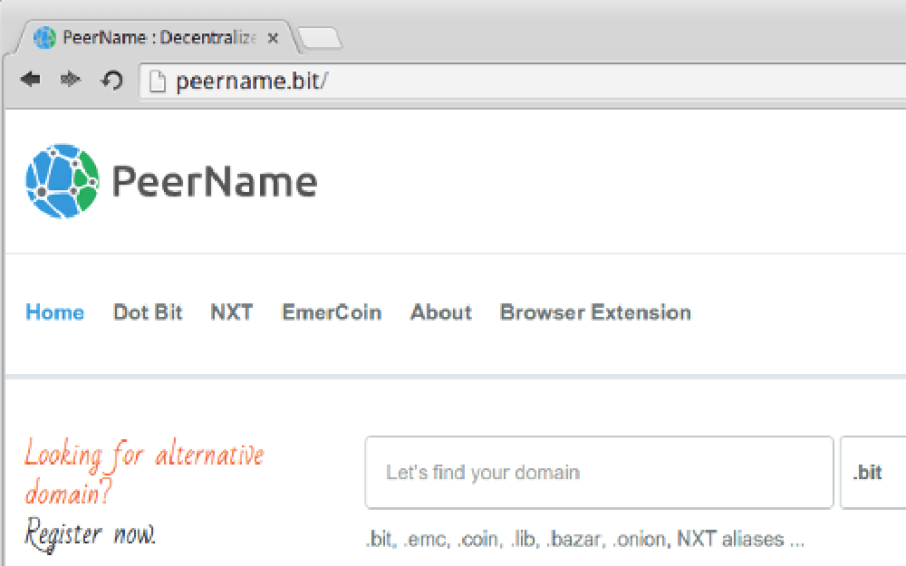 PeerName Screenshot 1