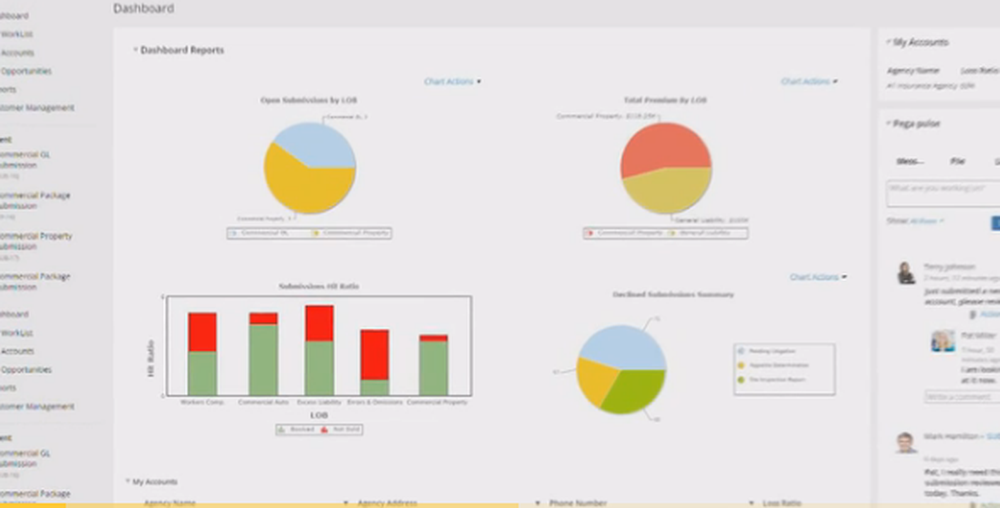 Pega Underwriting Automation Screenshot 1