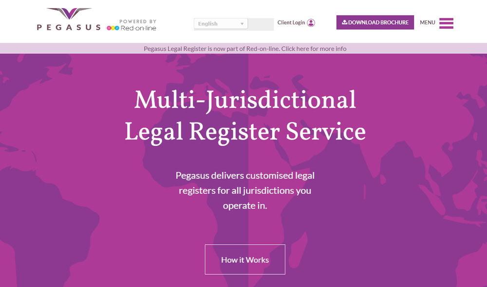 Pegasus Legal Register Screenshot 1