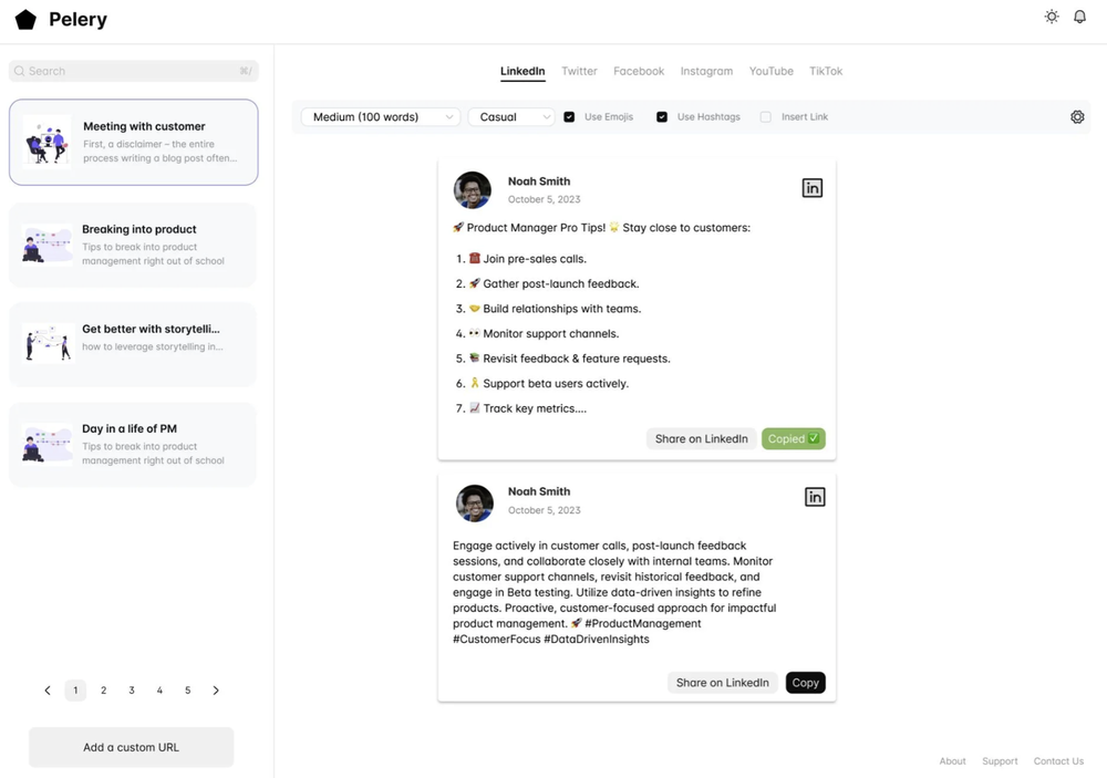 Pelery Screenshot 1
