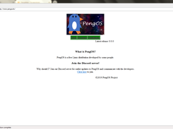 PengWeb homepage.