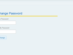 Pentaho5 Change Password Screenshot 1