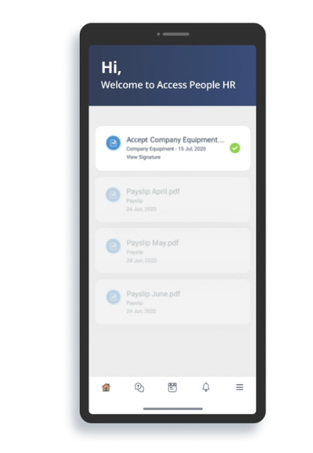 Access PeopleHR Screenshot 1