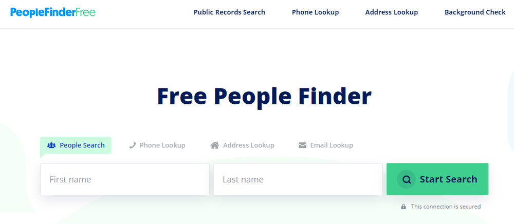 PeopleFinderFree Screenshot 1