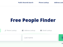 PeopleFinderFree Screenshot 1