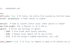 PEP 8 Speaks Screenshot 1