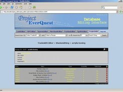 Tradeskill Editor