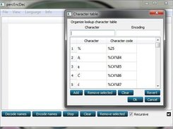 percEncDec Screenshot 2