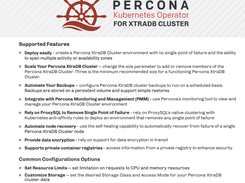 Percona Kubernetes Operator for XtraDB Cluster