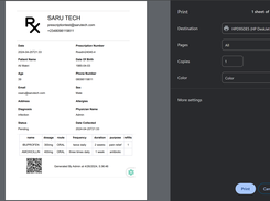 Print Prescription