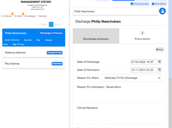 Hospital Discharge Workflow