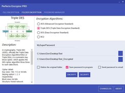 Perfecto Encryptor Screenshot 1