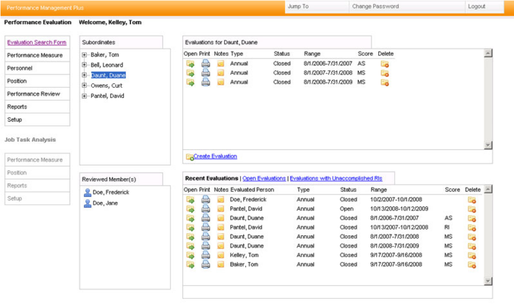 Performance Management Plus Screenshot 1