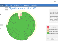 PerformanceHub objectives status report