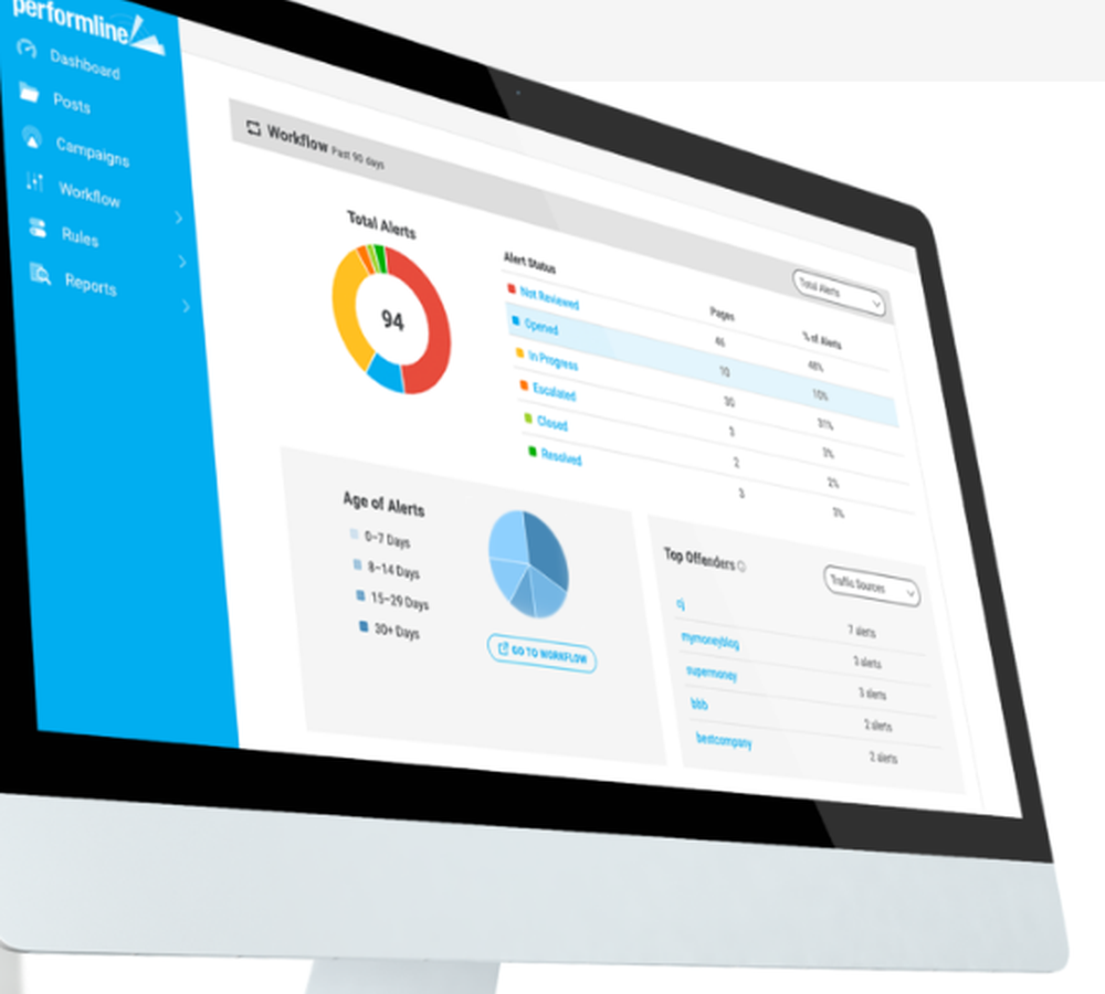 PerformLine Screenshot 1