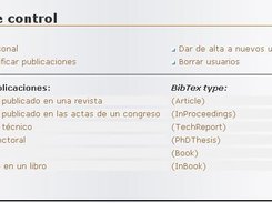 Control panel (spanish)
