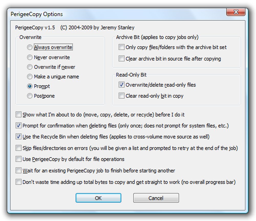 PerigeeCopy Screenshot 1