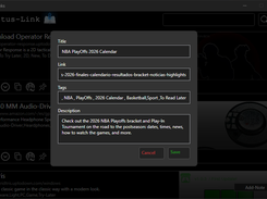 P-links Screenshot 2