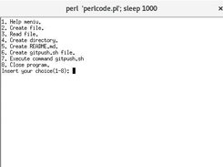 Perl Console & GUI Create Project Files Screenshot 4
