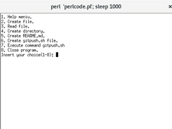 Perl Console & GUI Create Project Files Screenshot 3