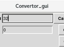 Perl GUI Convert Temperature Screenshot 1
