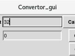 Perl GUI Convert Temperature Screenshot 2