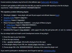 Perl5 plugins for IntelliJ IDEA Screenshot 1