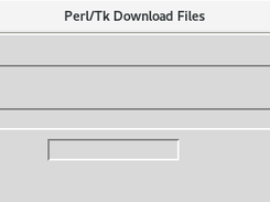 Perl GUI Download Web Files Screenshot 2