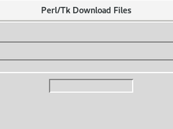 Perl GUI Download Web Files Screenshot 1