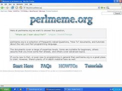 The perlmeme.org main page